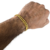 Pulseira Grumet 9mm Fecho Santa Banhado a Ouro 18k - Miami Gold 18k