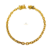Pulseira Cadeado 4mm Fecho Nossa Senhora Banhado a Ouro 18k - Miami Gold Import