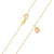 Imagem do Kit Cordão Cadeado 1,7mm + Pingente Banhado a Ouro 18k