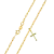 Kit Cordão Tijolinho 2mm + Pingente Banhado a Ouro 18k na internet