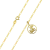 Kit Cordão 3 por 1 com 2mm + Pingente Banhado a Ouro 18k