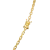 Cordão + Pulseira Cadeado 3mm Banhado a Ouro 18k - comprar online