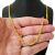 Cordão Cadeado 4mm Banhado a Ouro 18k - comprar online