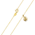 Kit Cordão Cadeado 1,7mm + Pingente Banhado a Ouro 18k - comprar online
