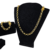 Cordão + Pulseira Português 8mm Feminino Banhado A Ouro 18k - comprar online