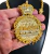 Cordão Cadeado 9mm Pingente Santa Ceia Banhado a Ouro 18k - comprar online