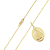 Kit Cordão Cadeado 2mm + Pingente Banhado a Ouro 18k - Miami Gold 18k