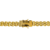 Elo Americano - 10mm - Fecho Duplo - Banhado a Ouro 18k