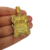 Pingente Jesus Dono Do Lugar Cravejado Banhado a Ouro 18k