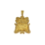 Pingente Jesus Dono Do Lugar Cravejado Banhado a Ouro 18k - comprar online