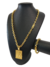 Cordão+Pulseira Cadeado 9mm Pingente Fé com Diamante Banhado a Ouro 18k