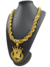Cordão Baiano Pingente Letra Louros de A a Z Banhado a Ouro 18k - Miami Gold Import