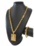 Cordão+Pulseira Cadeado 9mm Pingente Nossa Senhora Branca Banhado a Ouro 18k
