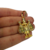 Pingente Tio Patinhas Cravejado - 5,5x3cm - 14g - Banhado a Ouro 18k