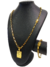 Cordão+Pulseira Tijolinho Meia Cana 7mm Fecho Duplo Pingente Escolha sua Letra de A a Z Banhado a Ouro 18k