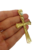 Pingente Cruz Templaria G - 8x4cm - 7g - Banhado a Ouro 18k