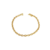Pulseira Cadeado 3mm Banhado a Ouro 18k - comprar online