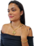 Cordão+Pulseira Cadeado 6mm Feminino Pingente Coração Flor Banhado a Ouro 18k