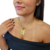 Cordão Cadeado 6mm Feminino Pingente Letra Banhado a Ouro 18k - comprar online