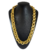 Cordão Friso Triplo 20mm Banhado a Ouro 18k - comprar online