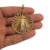 Pingente Nossa Senhora Raiada - 5,5x4cm - 13g - Banhado a Ouro 18k