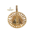 Pingente Nossa Senhora Raiada - 5,5x4cm - 13g - Banhado a Ouro 18k - comprar online