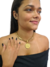 Cordão Cadeado - Feminino - 9mm - Fecho Gaveta - Pingente CRF Cravejado - 14g - Banhado a Ouro 18k