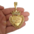 Pingente Jesus é Dono do Lugar Banhado a Ouro 18k - Miami Gold Import