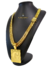 Cordão Grumet 13mm Pingente Escolha sua Letra A a Z Banhado a Ouro 18k