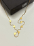 CHOKER CORAÇÕES | BANHADO A OURO 18K