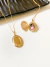 RELICÁRIO OVAL G | BANHADO A OURO 18K