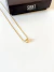 COLAR PONTO DE LUZ CORAÇÃO | BANHADO A OURO 18K - comprar online