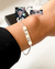 PULSEIRA PLAQUINHA RETANGULAR PERSONALIZADA | BANHADO A PRATA 925 na internet