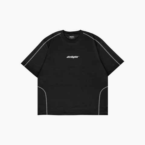 "OVERLOCK TEE" (BLACK) - comprar online