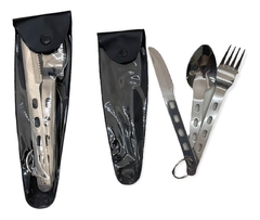 SET DE CUBIERTOS DE CAMPING