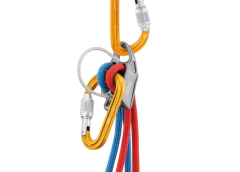 PETZL| MOSQUETON CON SEGURO A ROSCA | ATTACHE - Mono Trail | Tienda Online