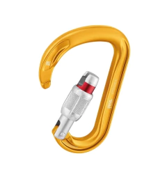 PETZL| MOSQUETON CON SEGURO A ROSCA | ATTACHE - comprar online