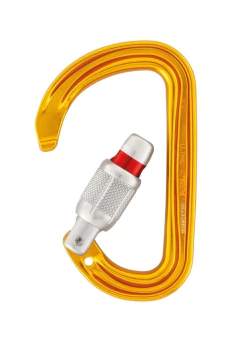 PETZL| MOSQUETON CON SEGURO A ROSCA | Sm´D - comprar online