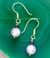 Aretes kunzita y granate