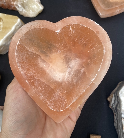 plato selenita naranja