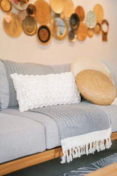 Almofada de Macramê Nó - comprar online