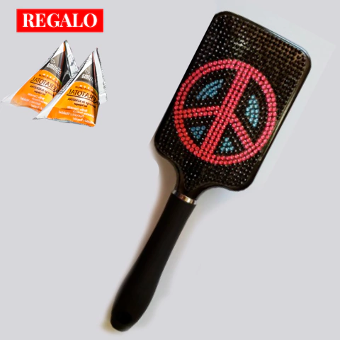 Cepillo Amor y Paz - Keratotek + 2 mascarilla Keratotal de regalo