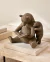 Escultura Urso em Polirresina 24x26x21 - comprar online