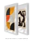 Conjunto 2 Quadros Decorativos Bauhaus Picasso Style - loja online