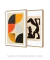 Conjunto 2 Quadros Decorativos Bauhaus Picasso Style - comprar online