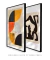 Conjunto 2 Quadros Decorativos Bauhaus Picasso Style