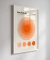 Quadro Decorativo Bauhaus Ausstellung Laranja na internet