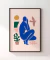 Quadro Decorativo Mulher de Fé Inspirado Matisse - loja online