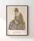 Quadro Decorativo Egon Schiele Edith with Striped Dress - Moderna Quadros Decorativos | Cupom Aqui