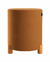 Puff de Veludo Caramelo 36x45cm - comprar online